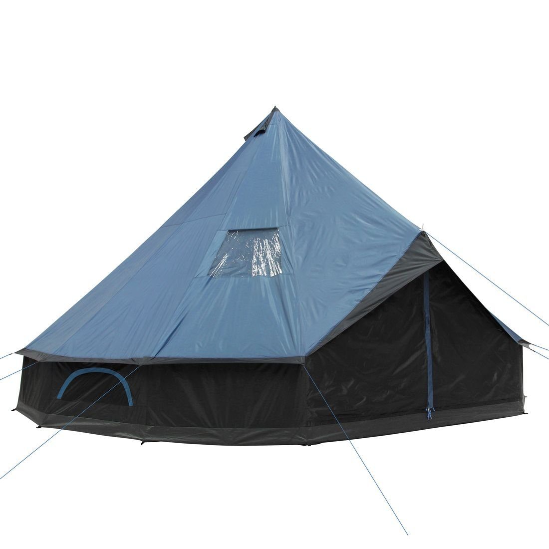 yourGEAR Tipi-Zelt yourGEAR Zelt Ravello 500 Tipizelt 6 - 8 Mann Stehhöhe Bodenwanne, Personen: 8