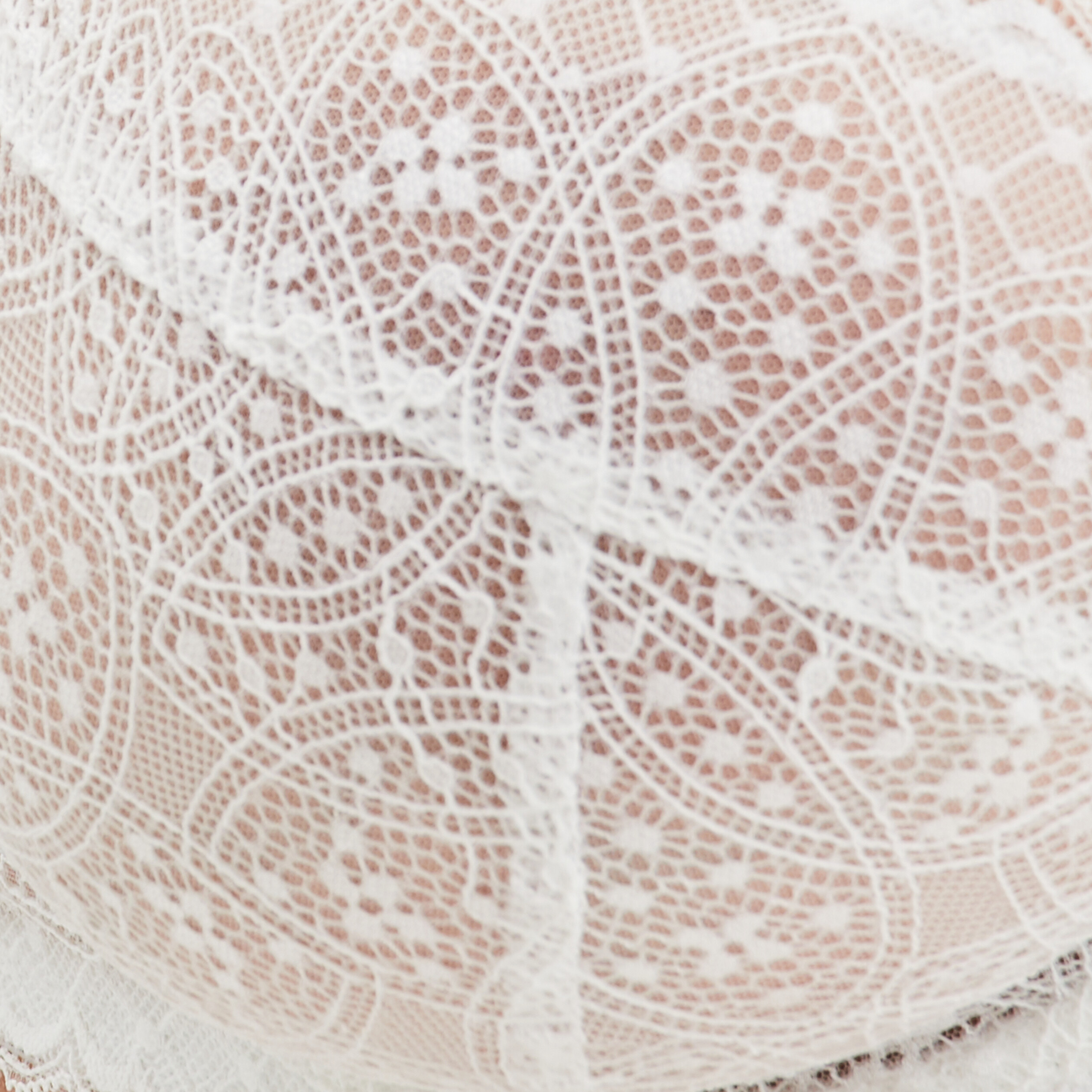 Soutien-gorge emboîtant en dentelle blanc femme grande taille | La Halle
