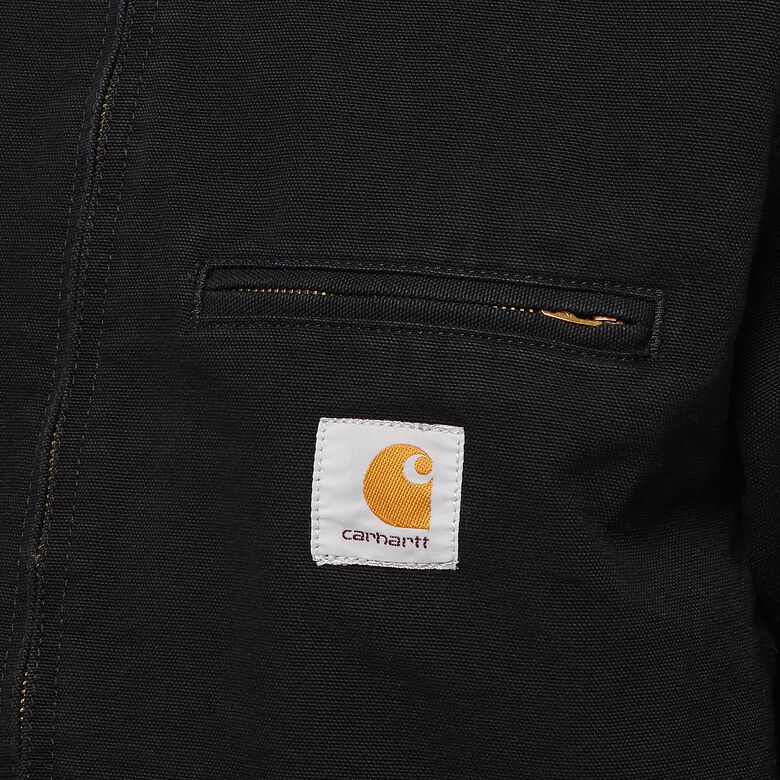 Carhartt WIP Detroit Jacket black aged canvas