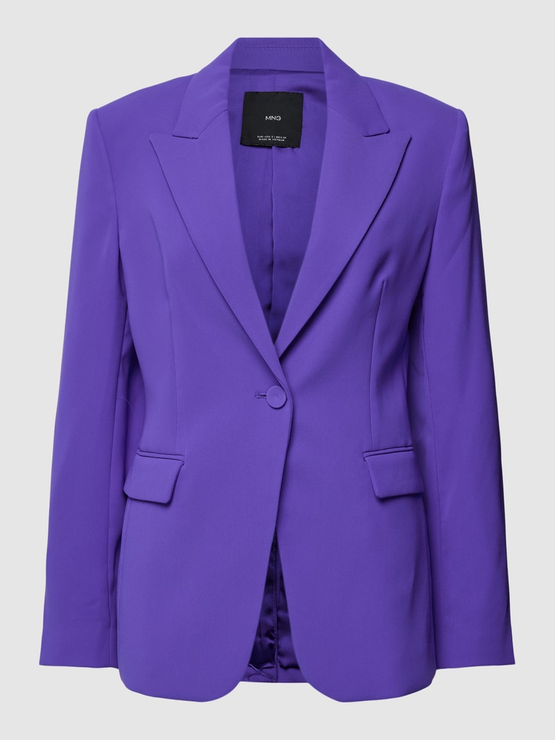 Blazer mit Pattentaschen Modell 'IGUANA' in purple