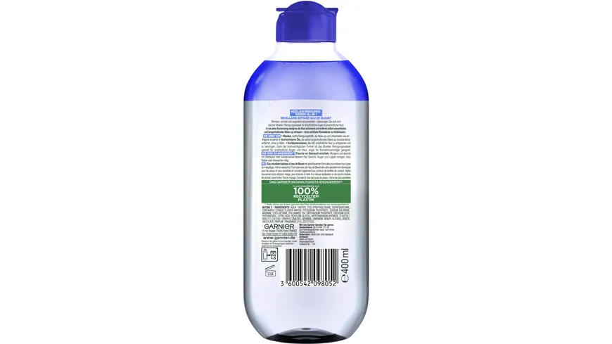 Garnier Skin Active Mizellen Reinigungswasser All-in-1 für empfindliche Haut 400 ml