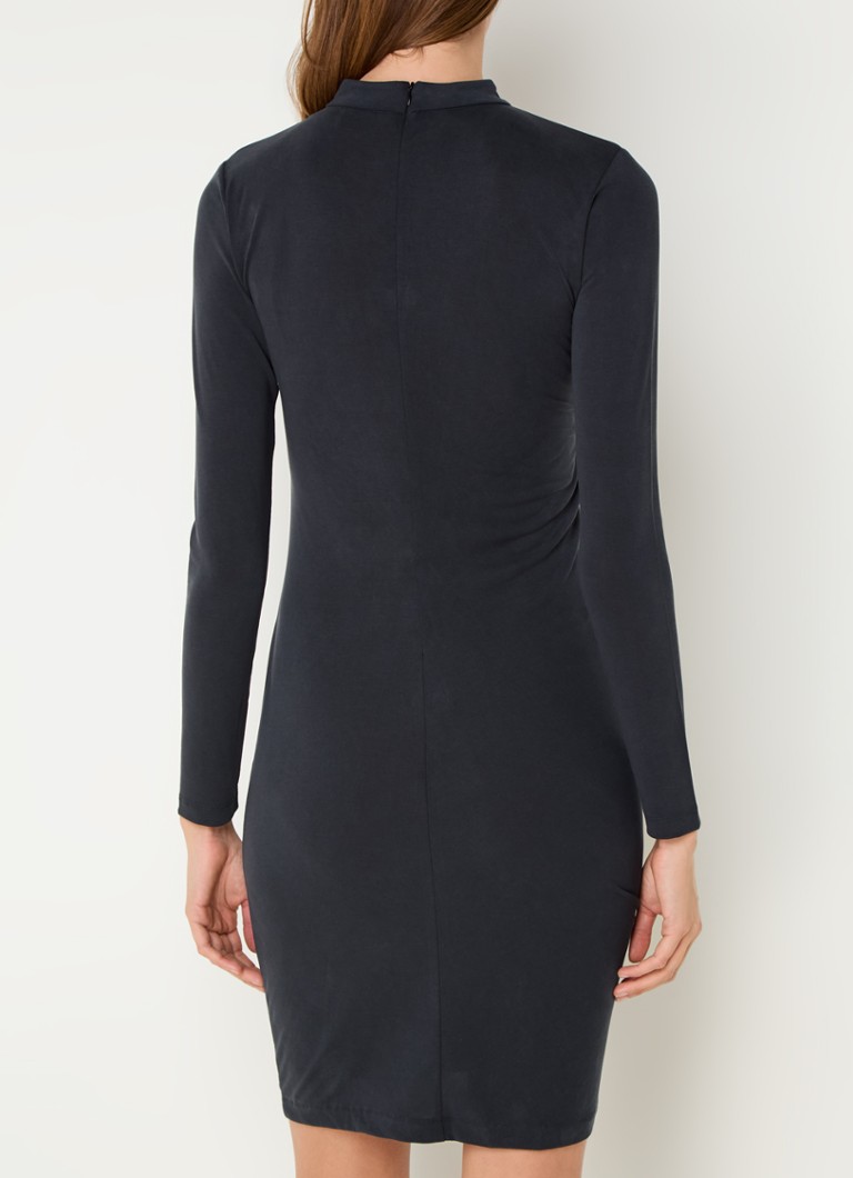 Rochie scurtă HUGO BOSS Nirace cu talie reglabilă cu șnur.