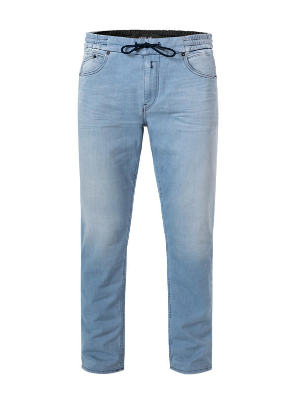 Replay, Jeans, Baumwoll-Stretch, hellblau