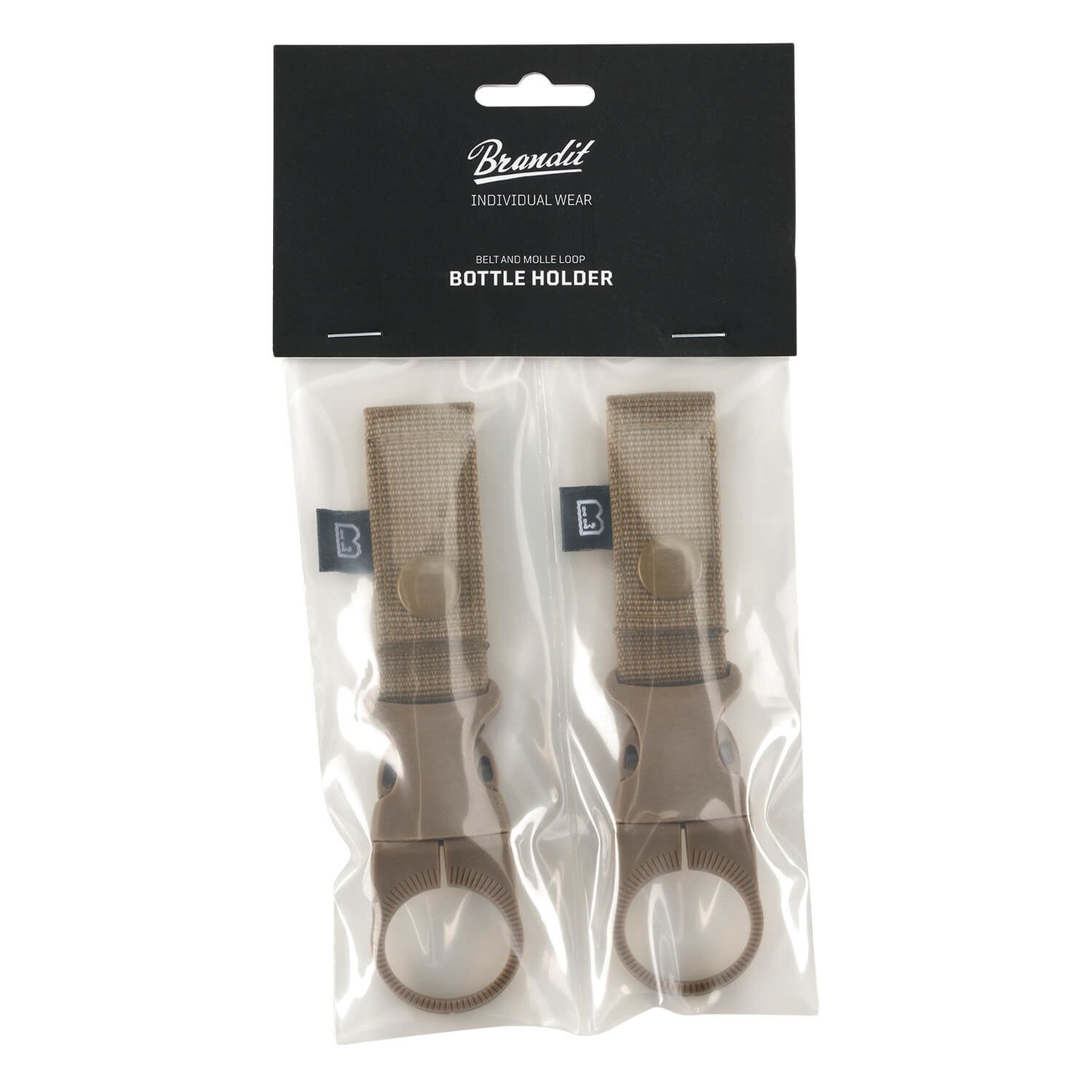 Belt and Molle Loop Bottle Holder 2er Set