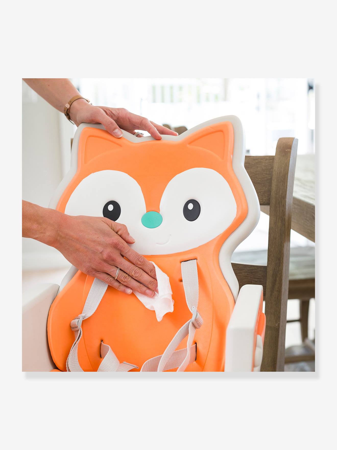 Infantino Baby 3-in-1-Hochstuhl INFANTINO, Fuchs - orange