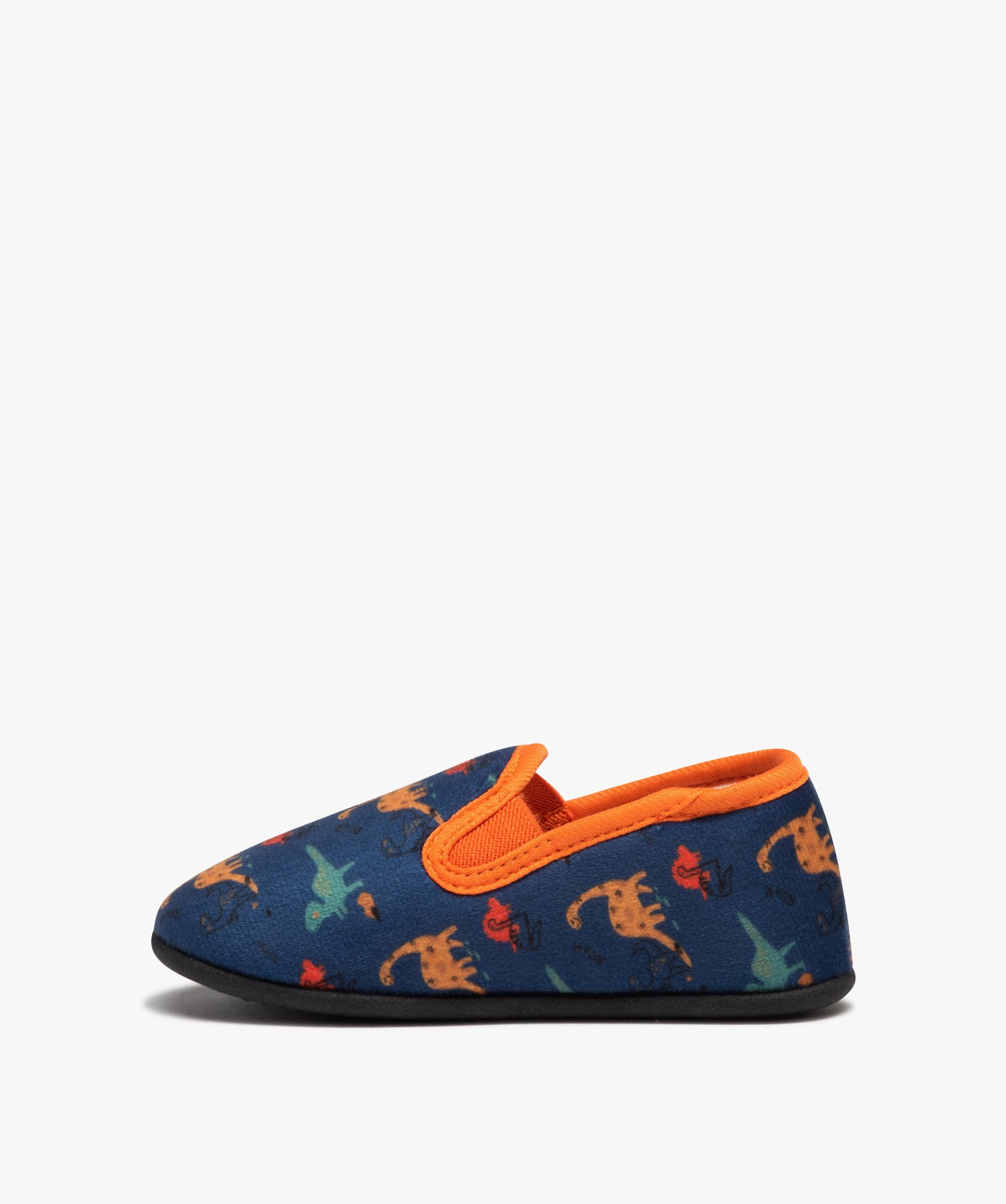 Chaussons Garçon à motifs dinosaures bleu | GEMO