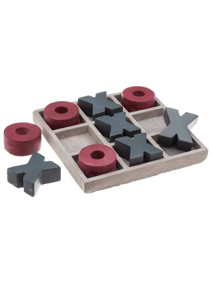 Atmosphera Créateur d'intérieur Tic-Tac-Toe-Spiel in braun günstig kaufen onesize