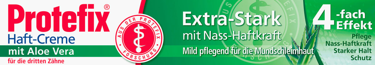 Haftcreme mit Aloe Vera extra stark, 47 g