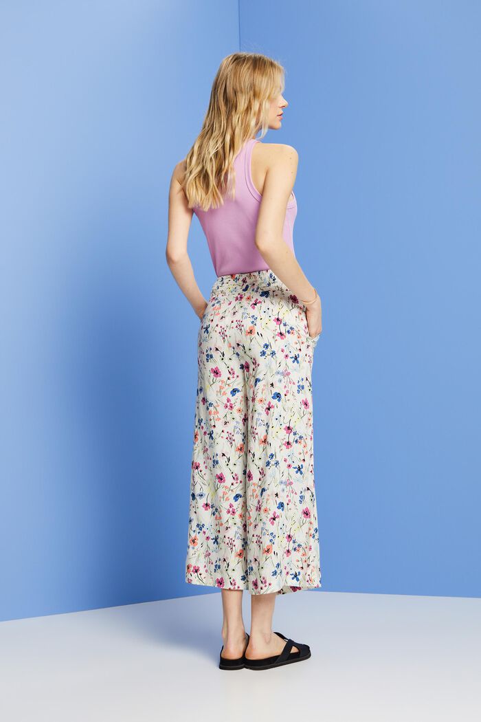 Pull-on-Culotte mit Print