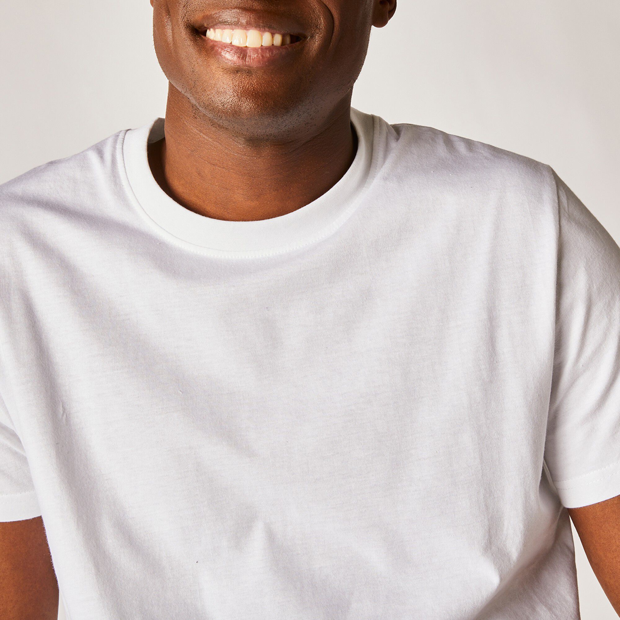 T-shirt col rond manches courtes