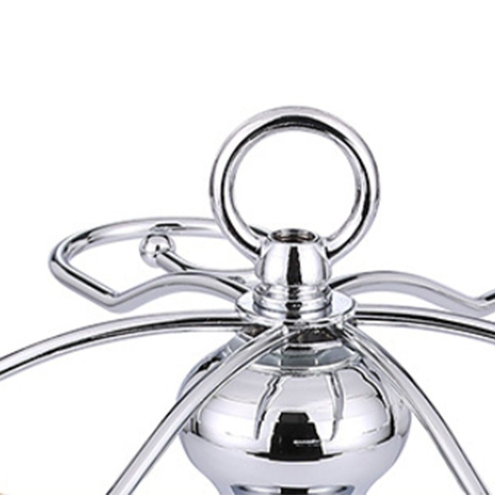 Zimtky Gläserhalter Kreativer Weinhalter für Rotweingläser - Braun/Silber
