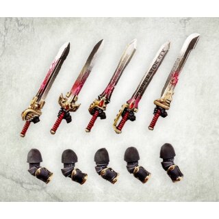 Seraphim Knights Crimson Swords - Right (5)