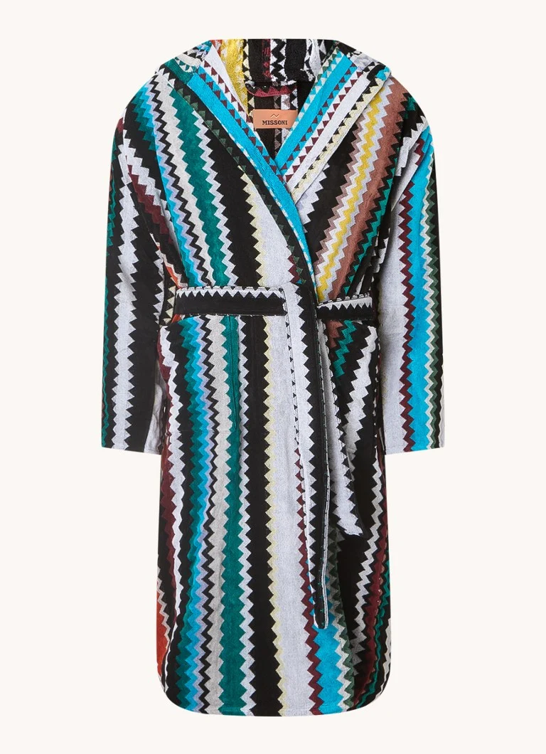 Halat de baie Missoni Curt din bumbac - Unisex