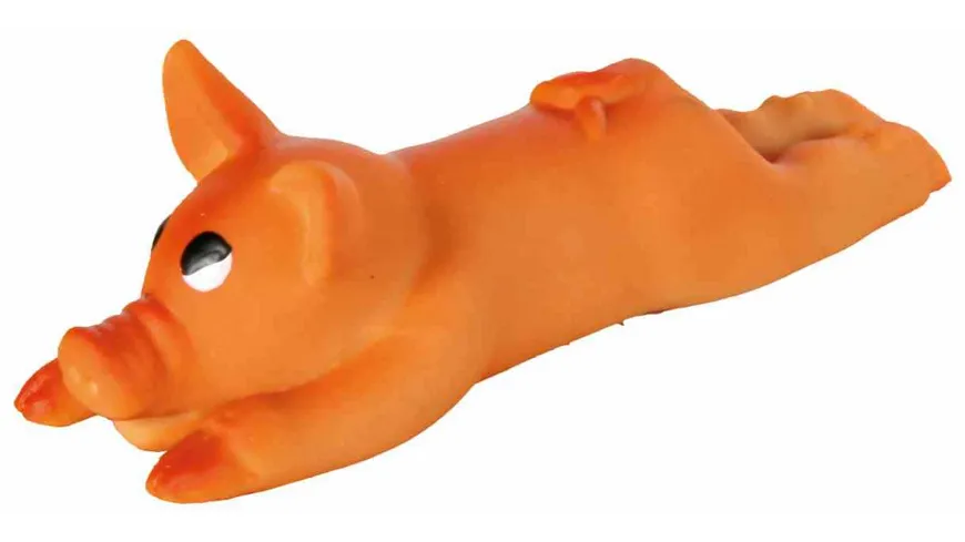 Trixie Latex Spanferkel mit Squeaker 13 cm Hundespielzeug