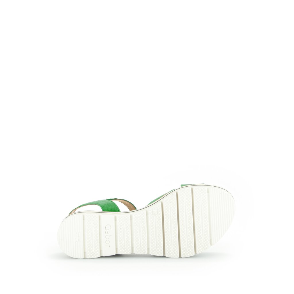 Gabor comfort Keilsandalette grün
