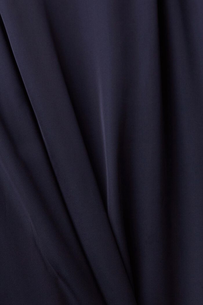 Midikleid mit Drapé-Effekt