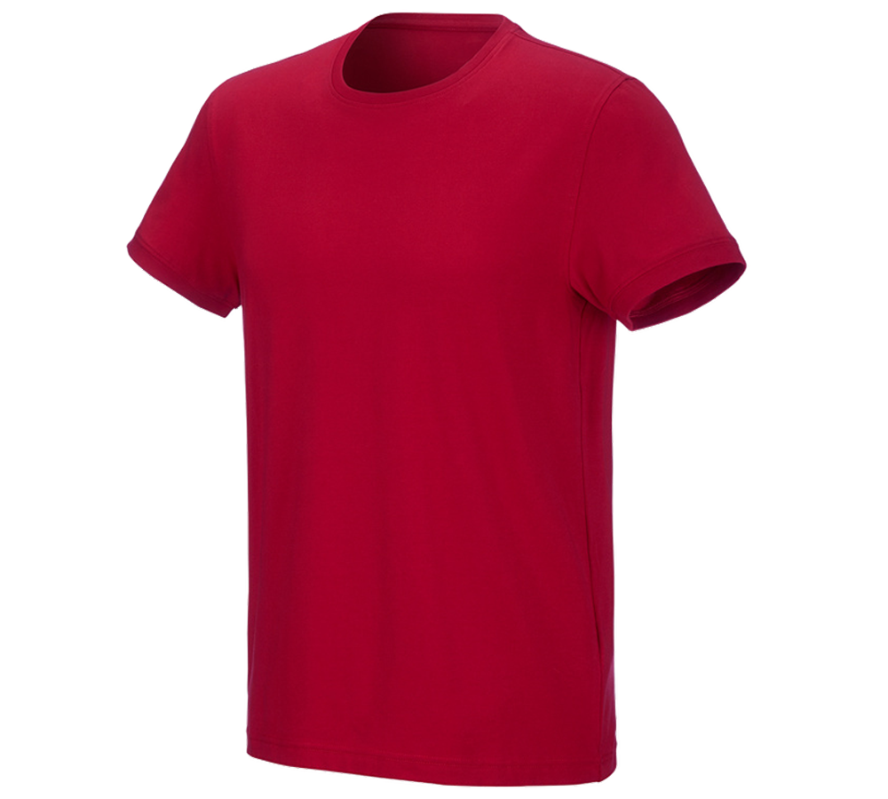 e.s. T-Shirt cotton stretch