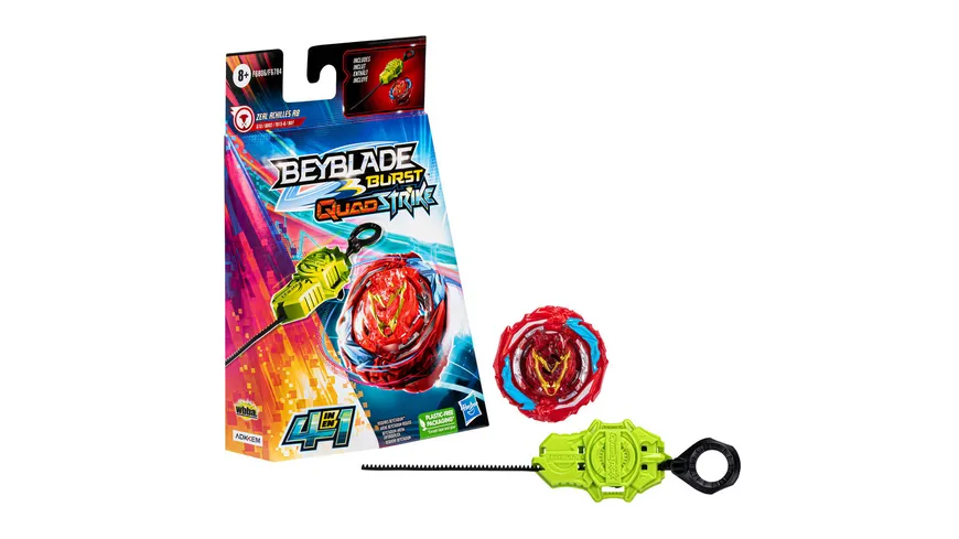 Hasbro - Beyblade Burst QuadStrike Starter Pack, 1 Stück, sortiert