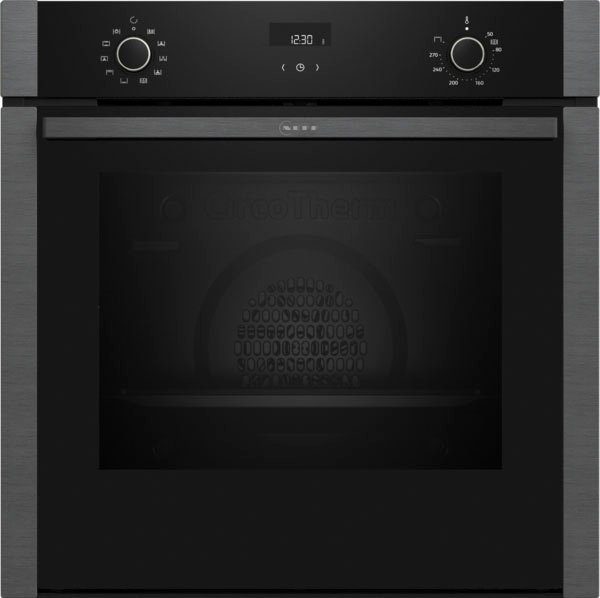 NEFF Einbaubackofen N 50 B4ACE2AG0, mit Teleskopauszug nachrüstbar, EasyClean®, voll versenkbare Ofentür dank Slide & Hide®
