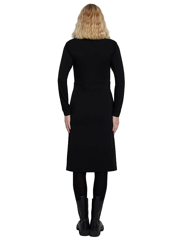 Gina Laura Midikleid in schwarz günstig kaufen M