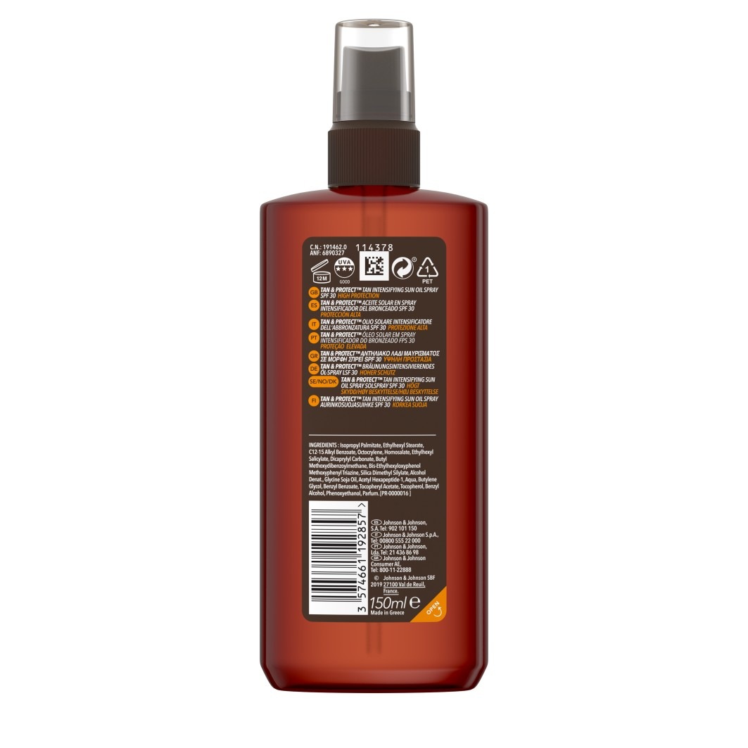 Tan & Protect Tan Intensifying Sun Oil Spray LSF 30