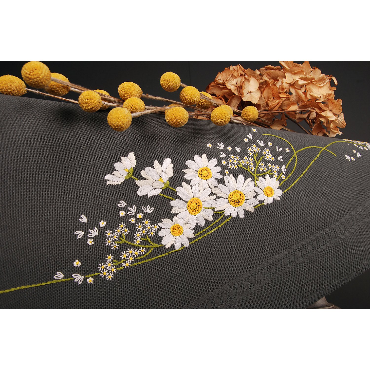 buttinette Stickmitteldecke 