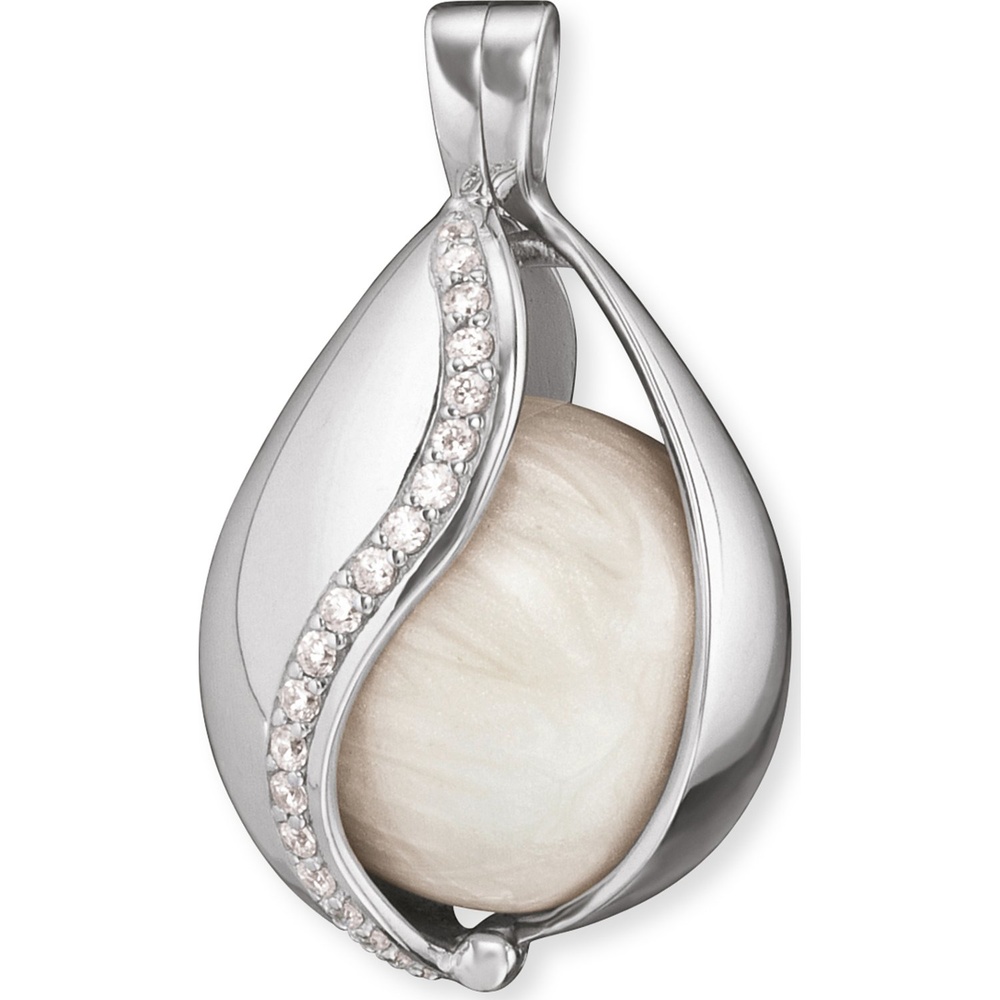 Engelsrufer Pendentif 925 Argent rhodié, Laiton argent Pendentif