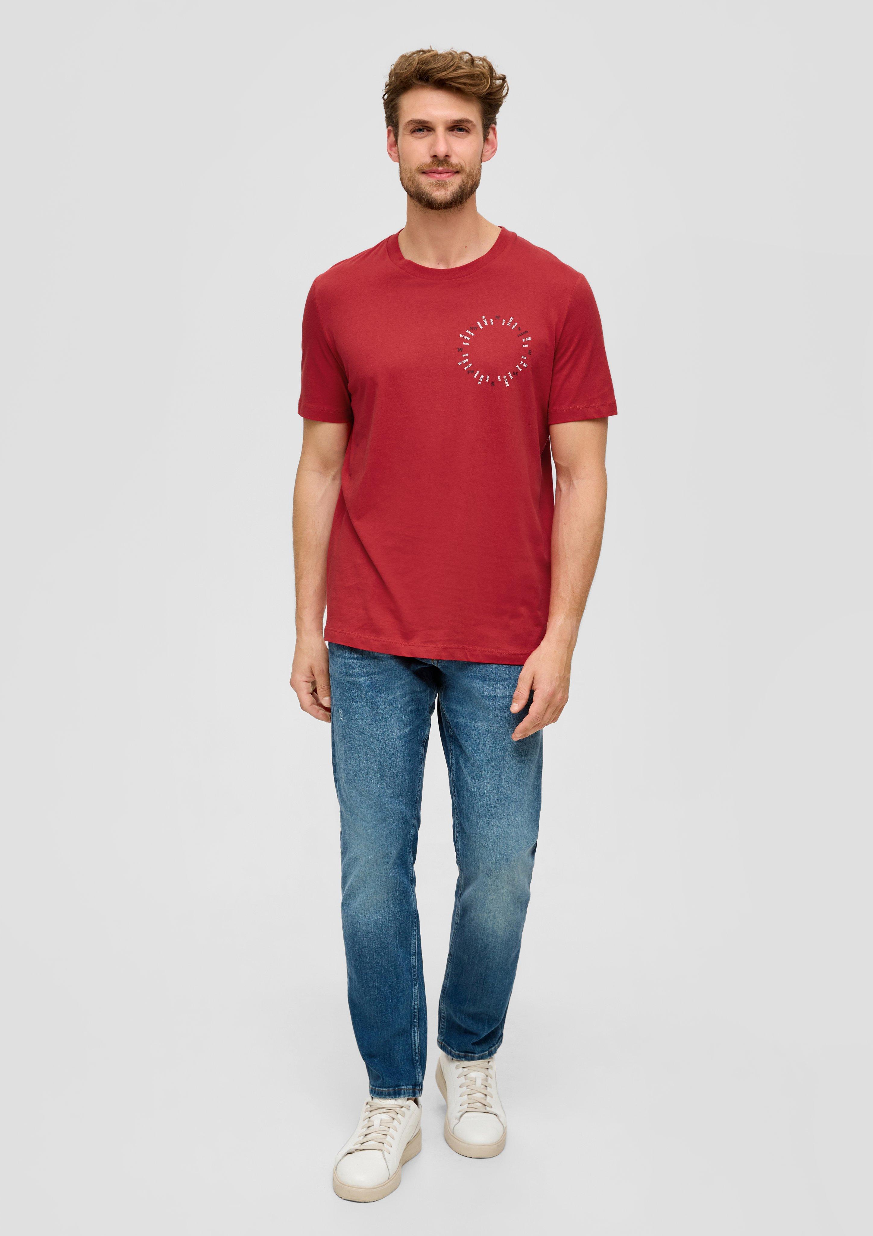 Printshirt aus Baumwolle  2135708-31D1