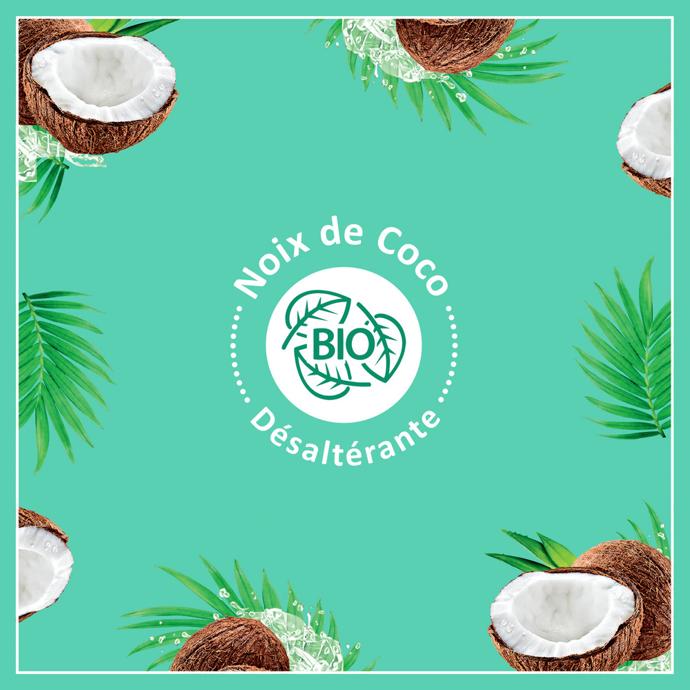 le petit marseillais Lait Corps Hydratant à la Noix de Coco pour Peaux Sèches Bio 250 ml Lait corps