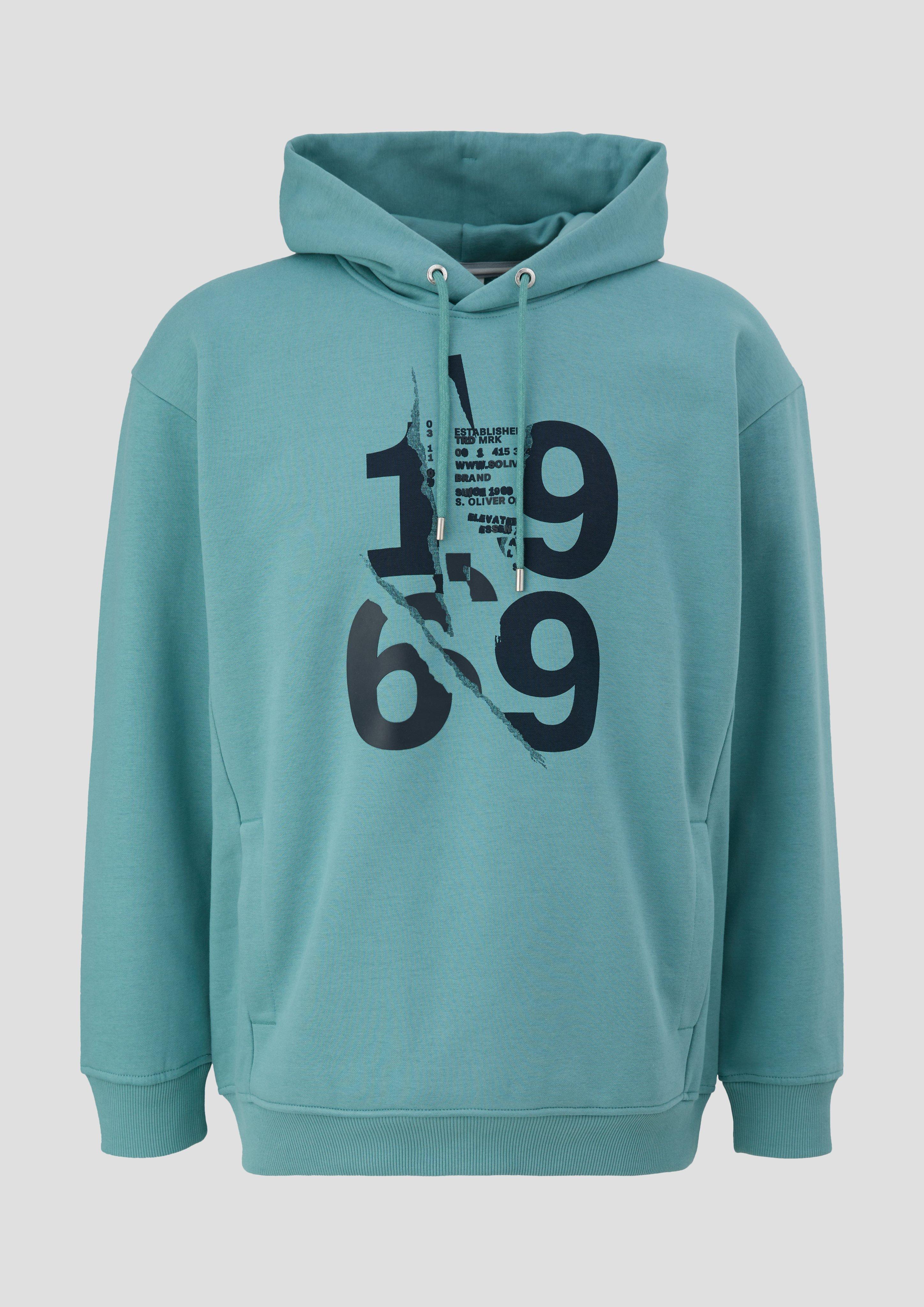 Kapuzensweater mit Frontprint  2138658-65D2