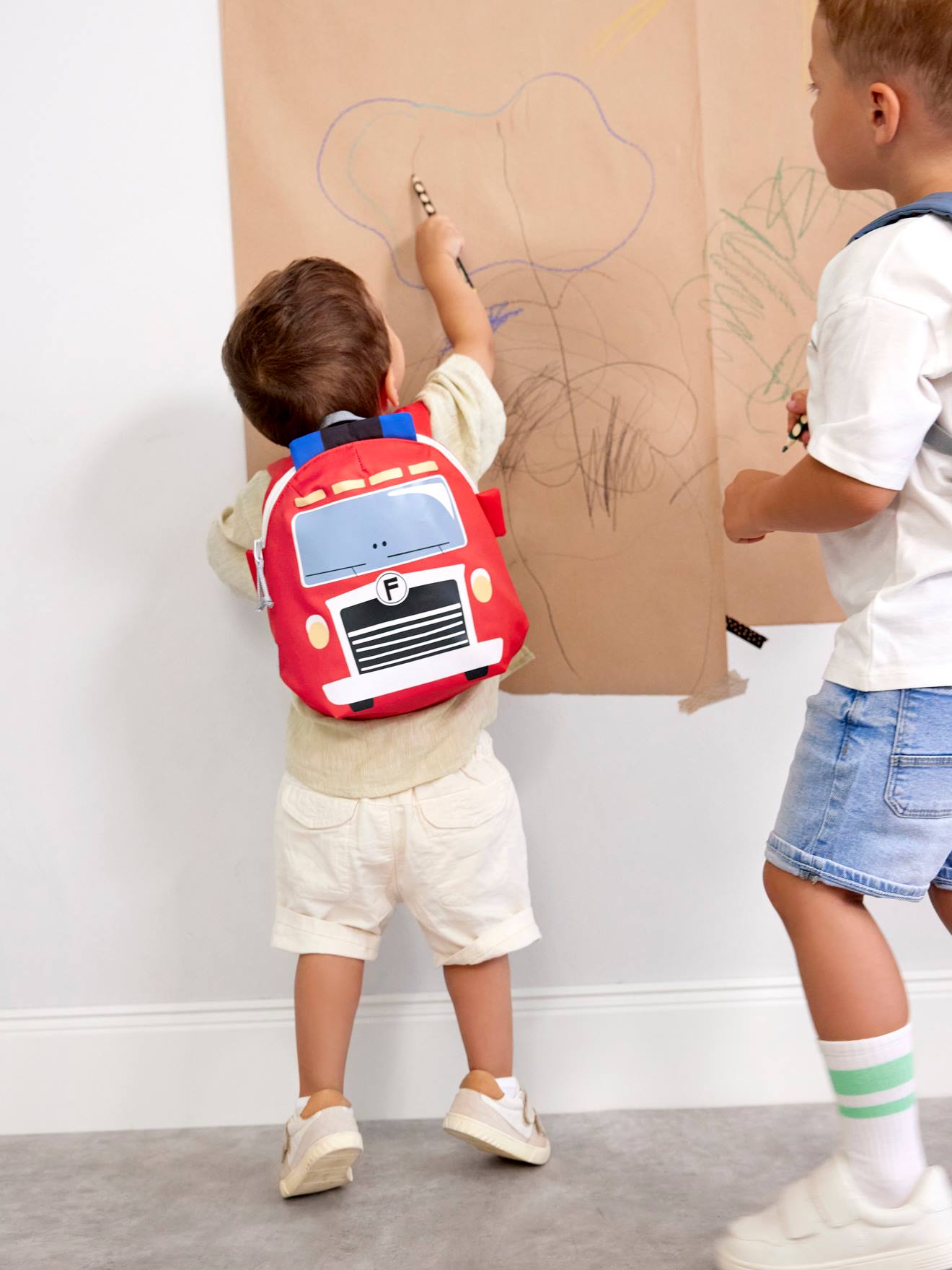 Lässig Kleinkinder Rucksack Tiny Drivers LÄSSIG - grün
