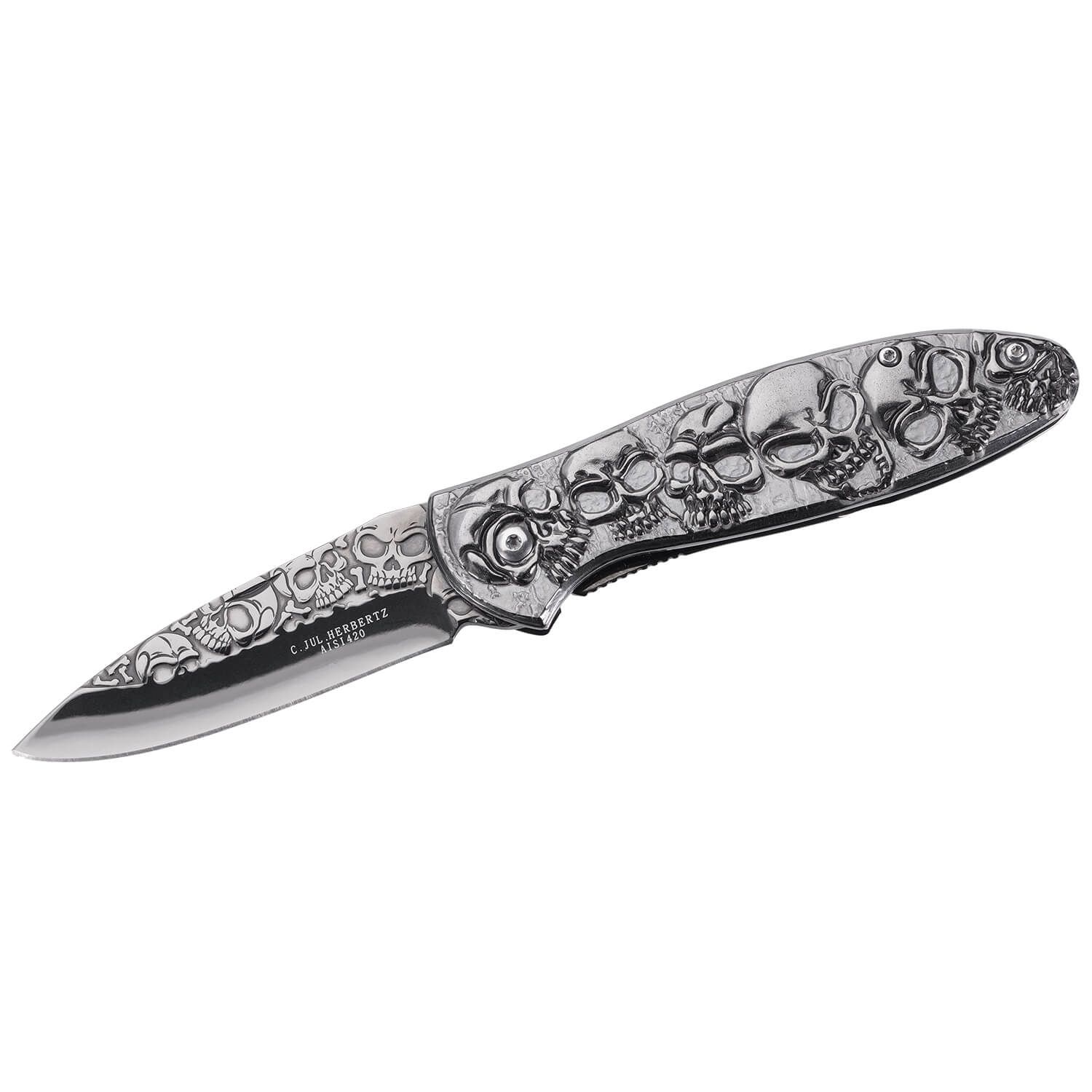 Taschenmesser Skulls