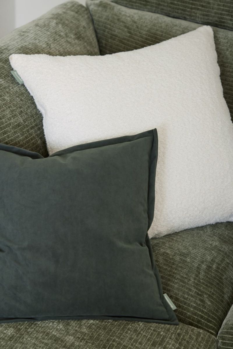 Roomio Samt Kissenhülle No. 9401 Khaki 60 x 60 cm