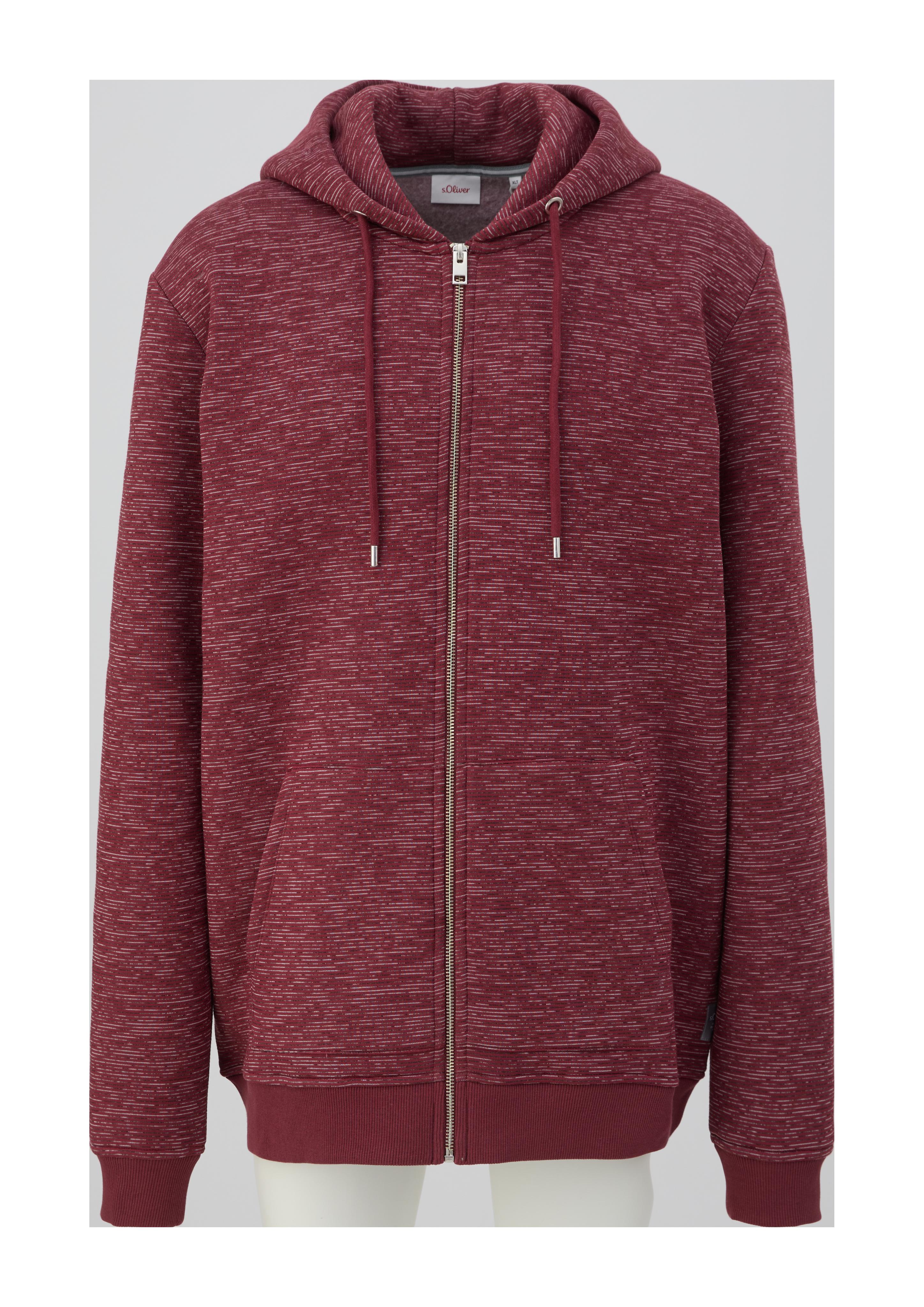 Weiche Sweatshirtjacke aus Baumwollmix  2143336-39D1