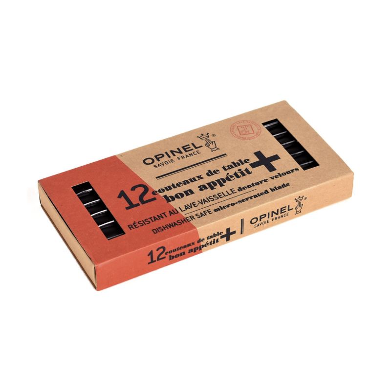 Set Steakmesser Opinel Bon-Appétit Plus Box 12 Table 