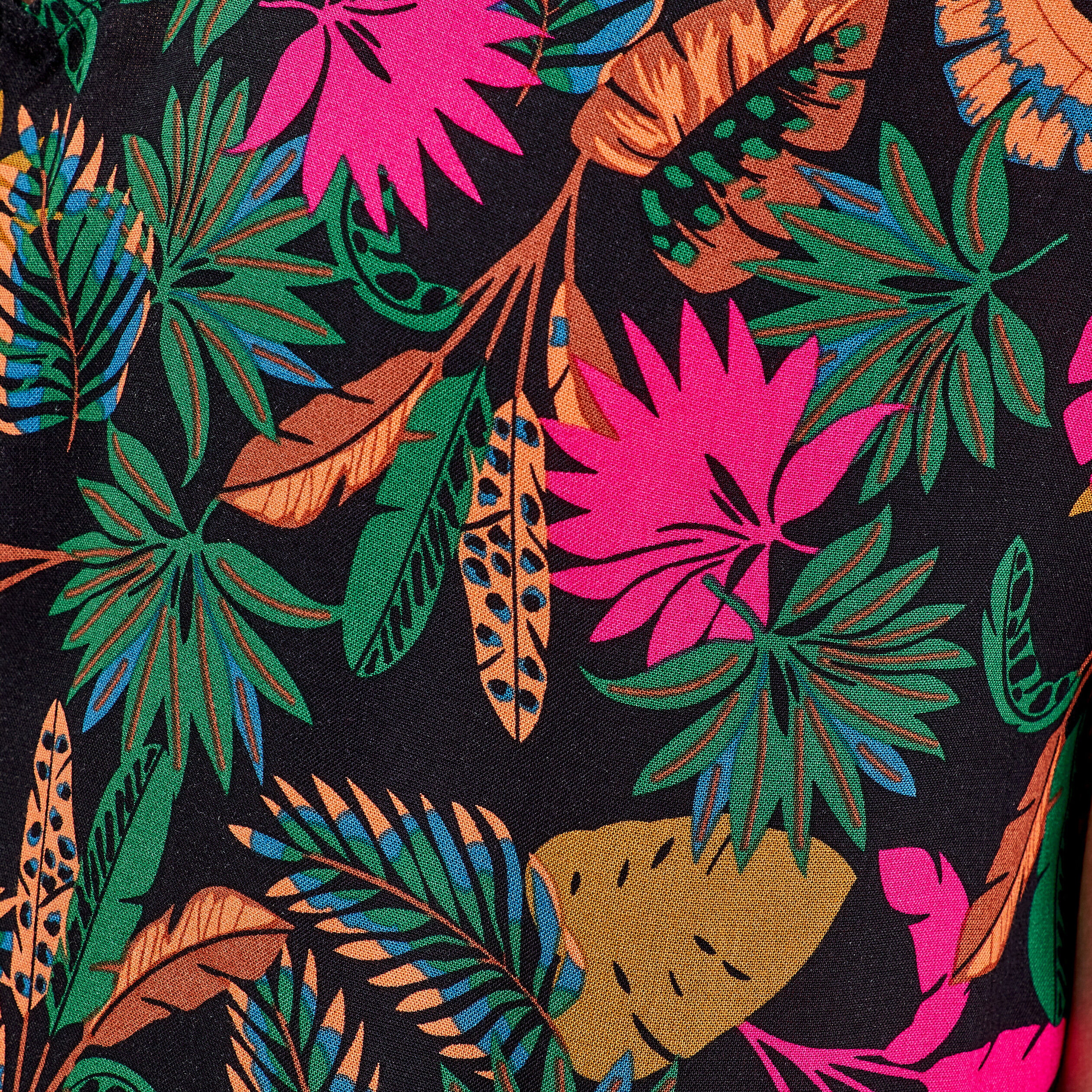 Blouse manches courtes noir femme | Cache Cache