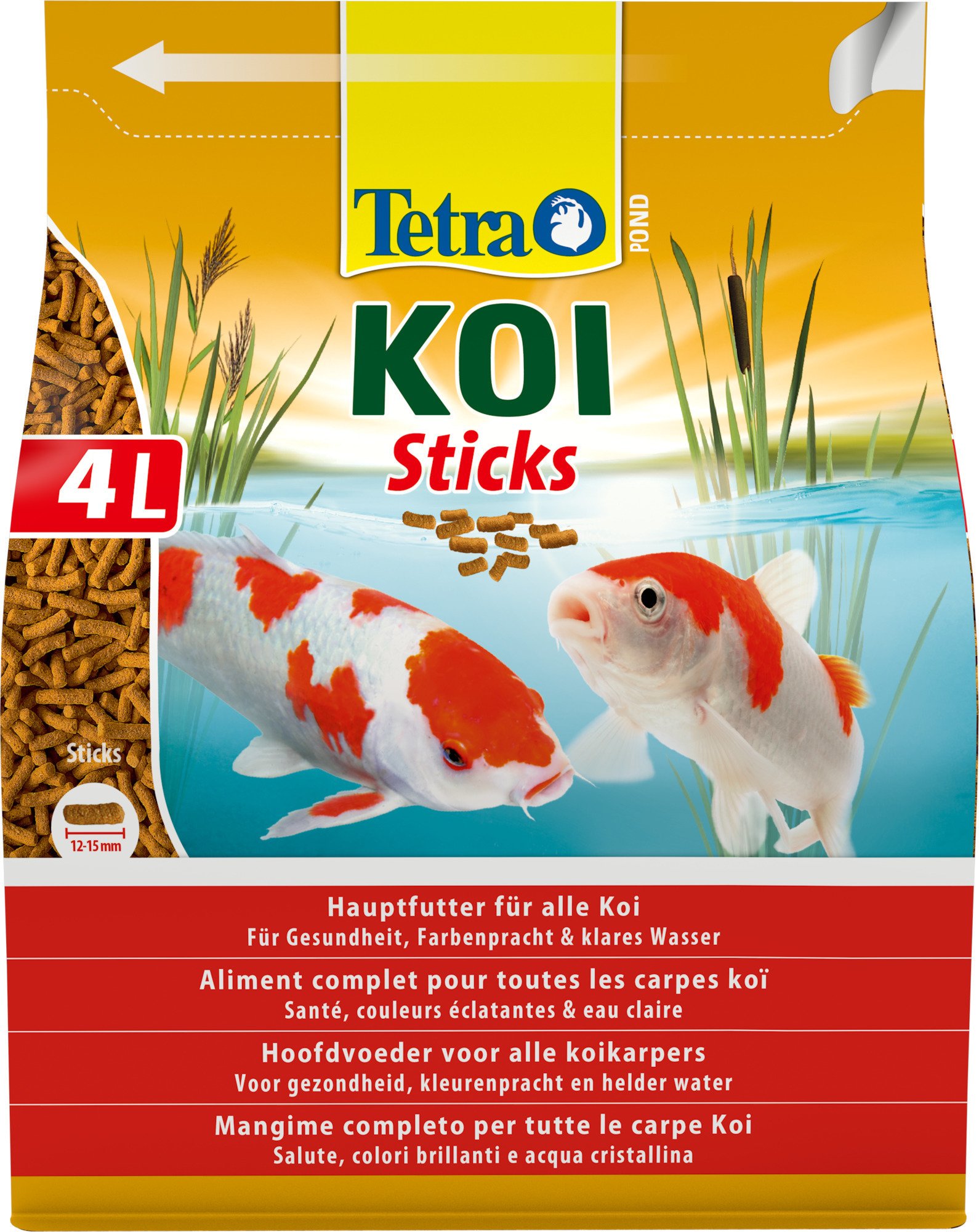 Tetra Hauptfutter Tetra Pond Koi Sticks 4 l