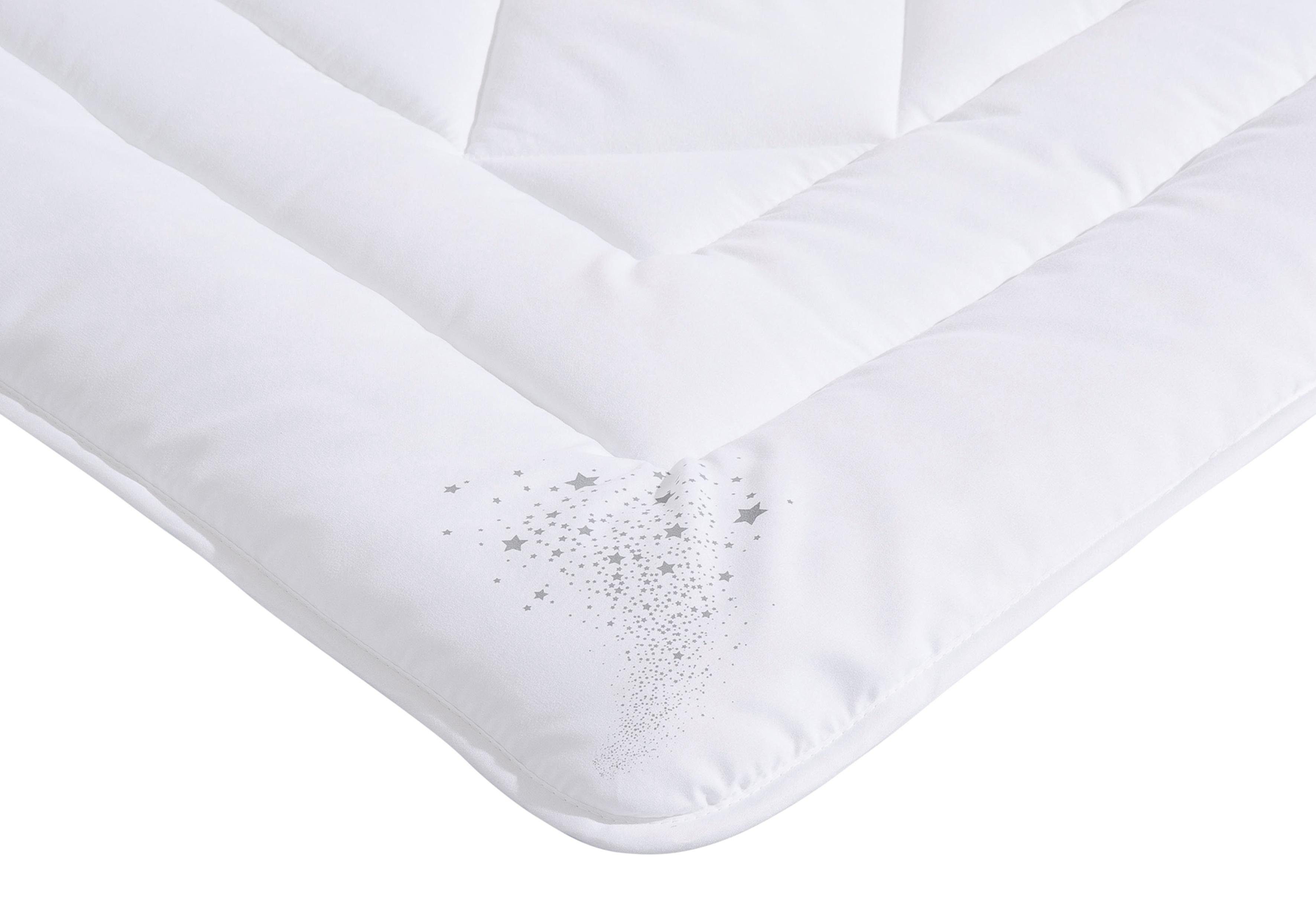 Microfaserbettdecke + Kopfkissen, Baca, Bettwaren-Set in 135x200 oder 155x220 cm, für Sommer oder Winter, my home, Füllung: 6D-Hohlfaser (Bettdecke), Bezug: Microfaser, Sehr gutes Preis-Leistungsverhältnis!