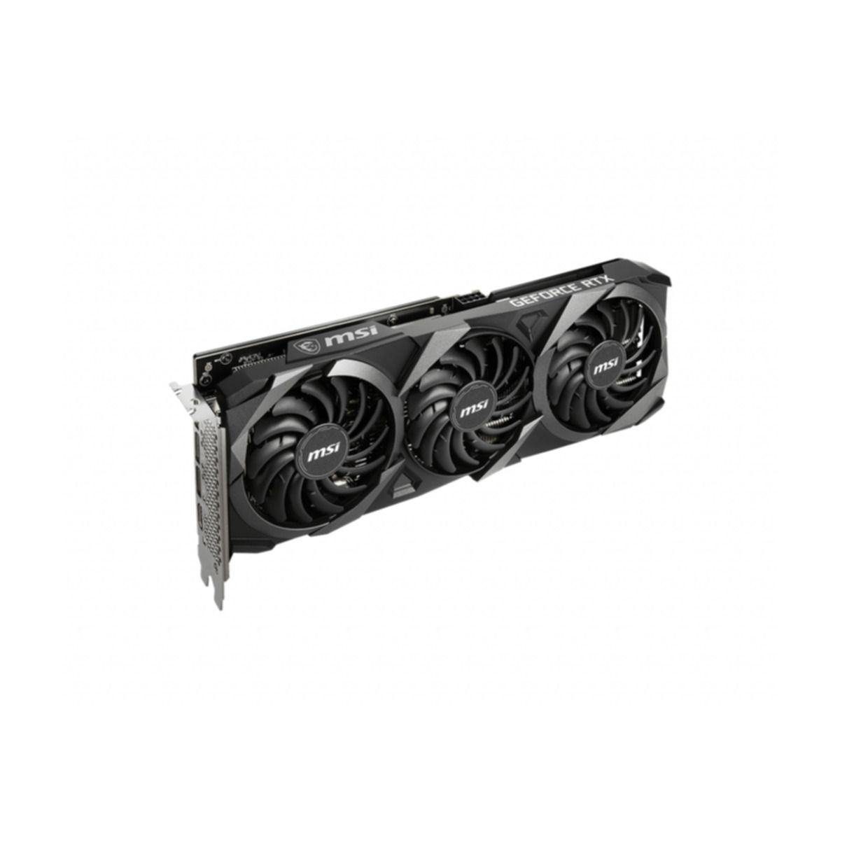 MSI VENTUS 3X 8G OC LHR GeForce RTX 3060 Ti Grafikkarte (8 GB, GDDR6)
