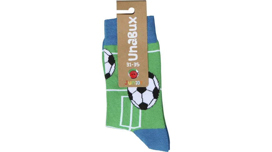Unabux Socken Kinder First Goal grün
