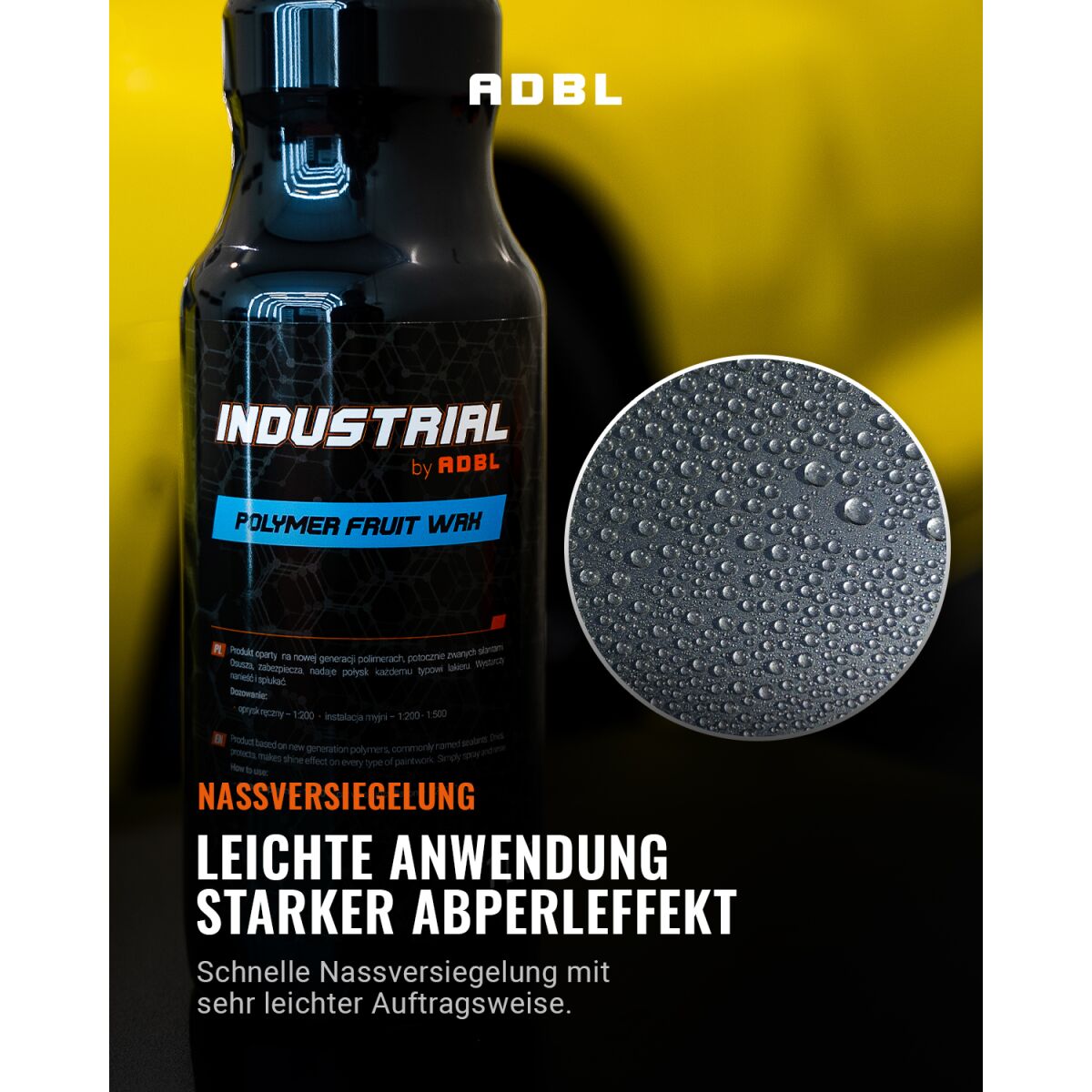 ADBL INDUSTRIAL Polymer Fruit Wax 1L