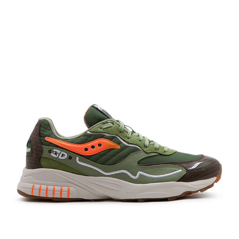 Saucony x Maybe Tomorrow 3D Grid Hurricane Tortoise S70682-1 / grün