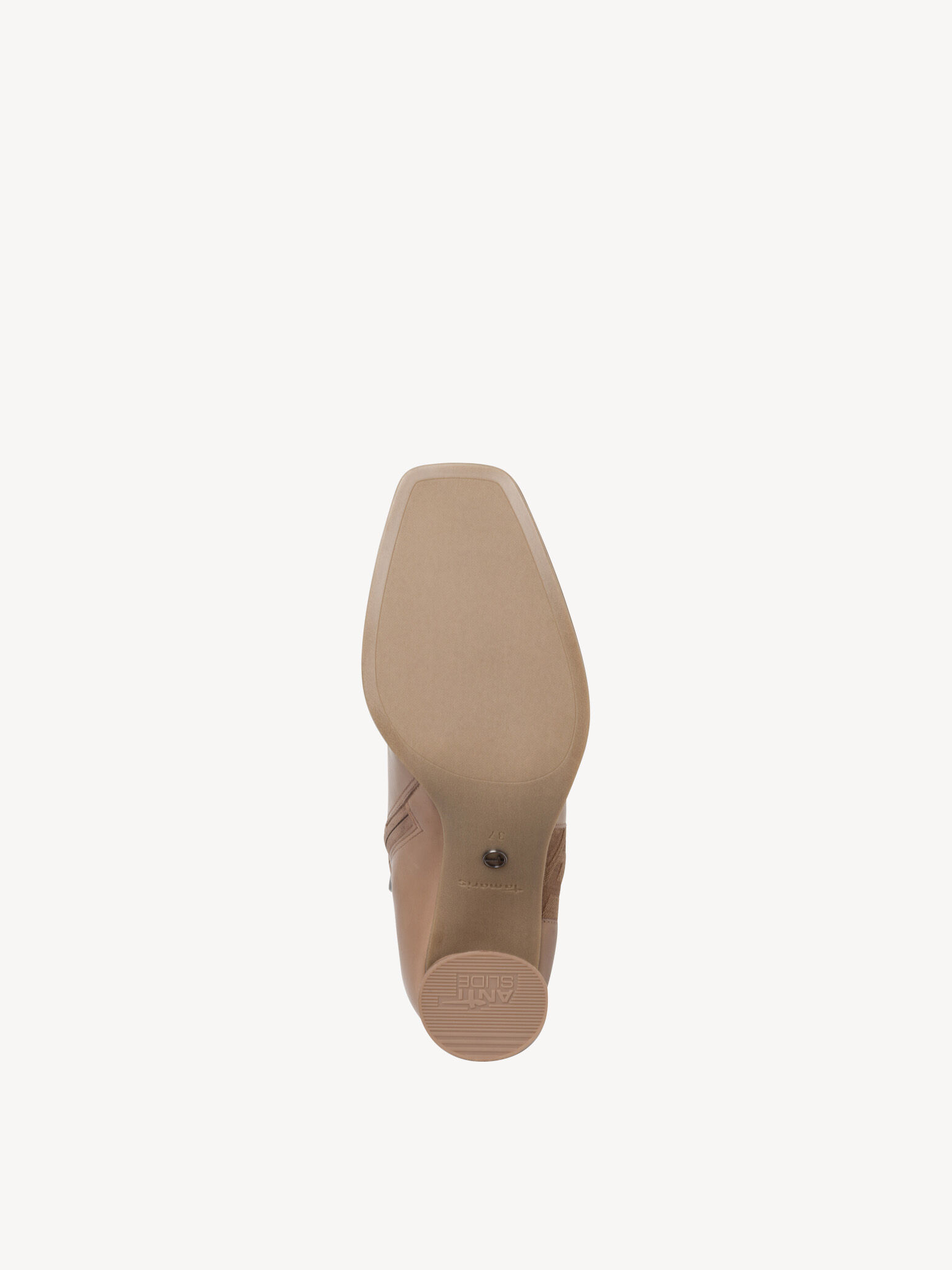 Bottine en cuir - marron