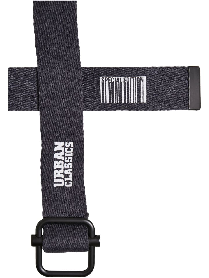 Urban Classics Urban Classics Gürtel in black/navy günstig kaufen S/M