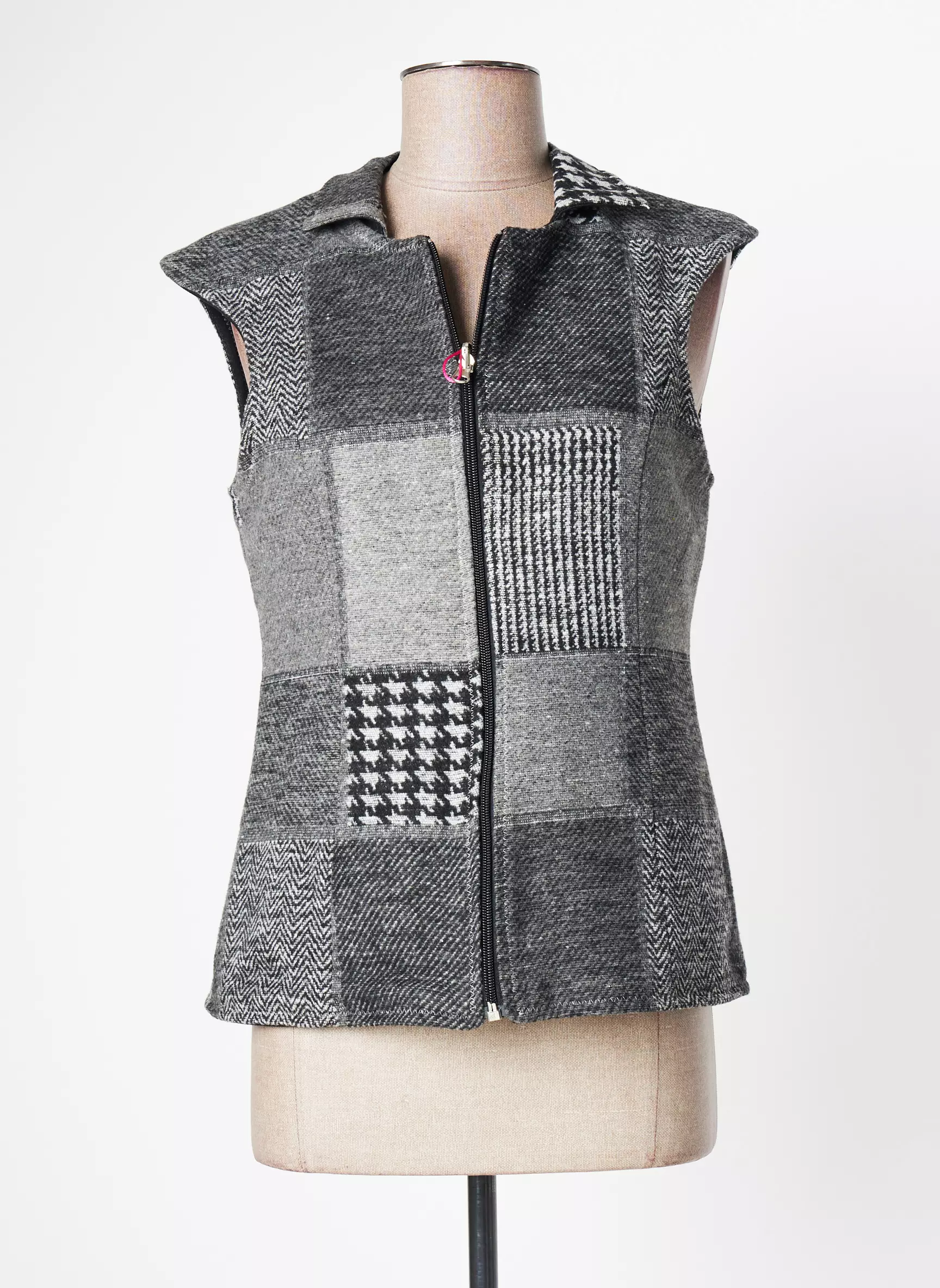 Lo Les Filles Gilet Femme couleur gris