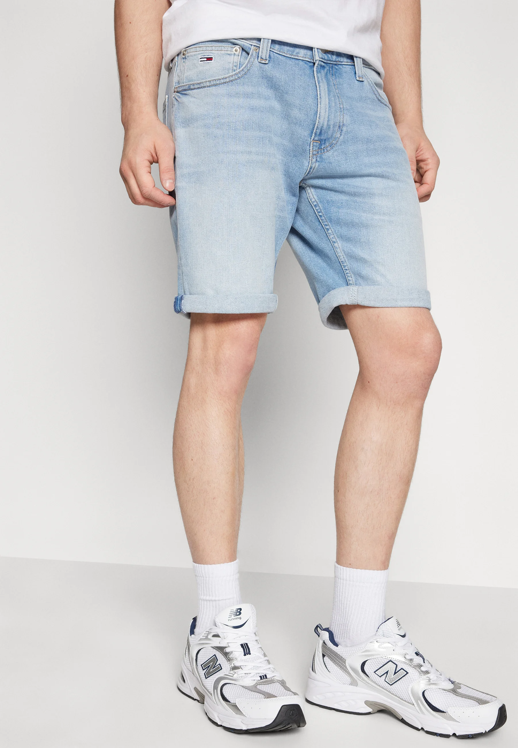 Tommy Jeans SCANTON - Pantalones cortos vaqueros