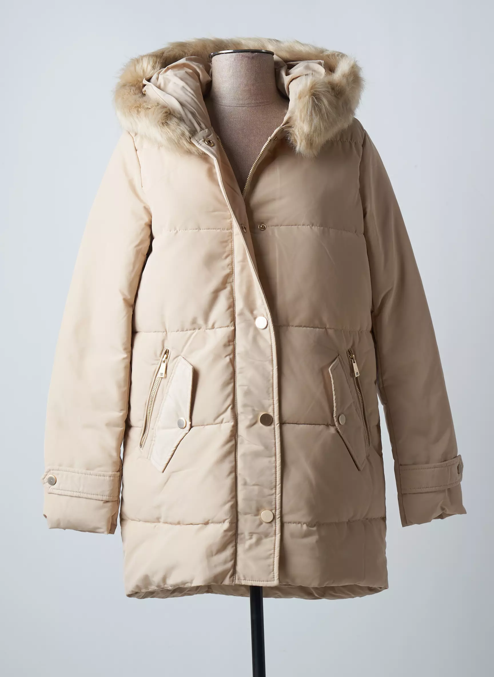 Motivi Doudounes Femme couleur beige