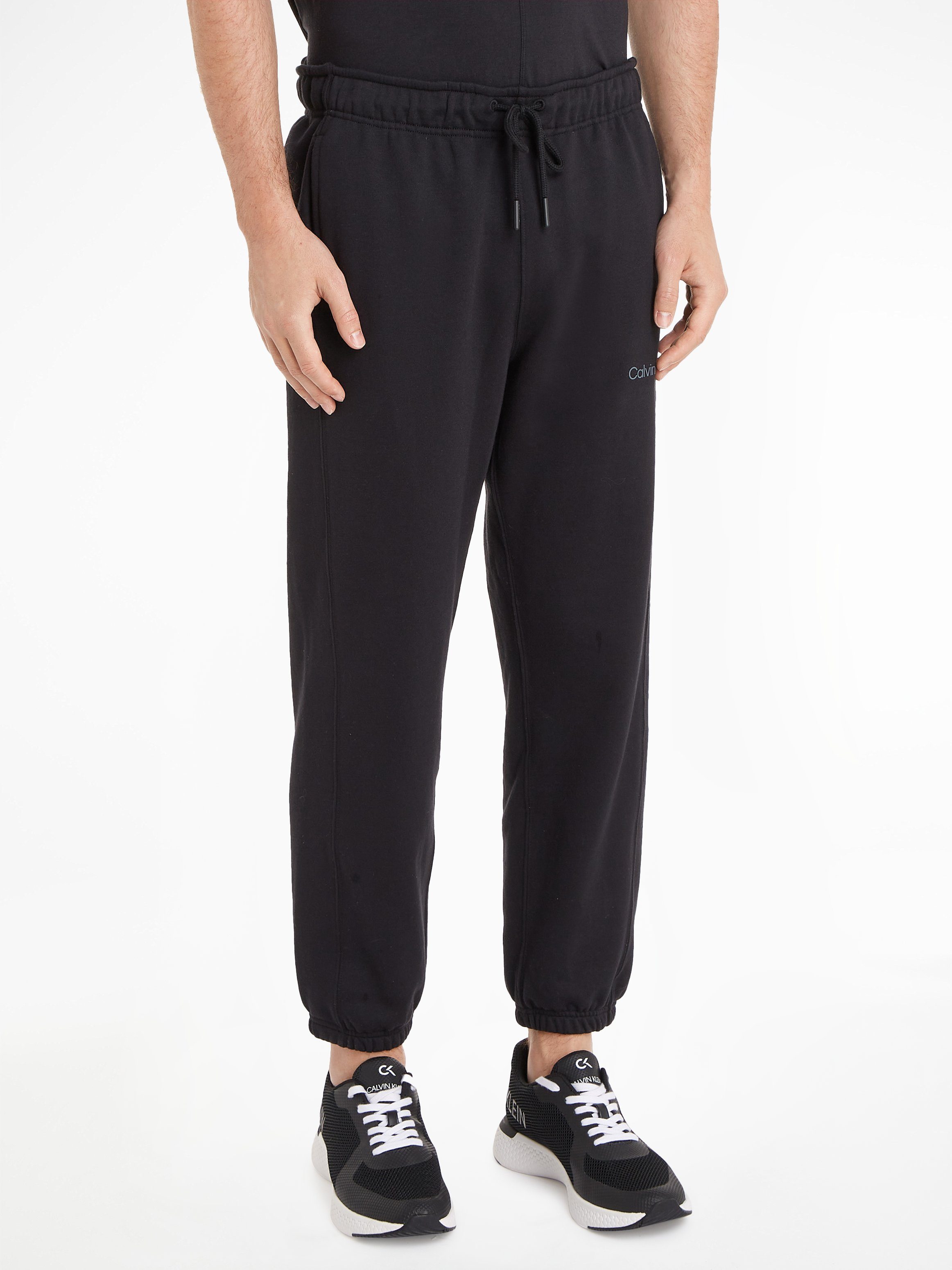 Calvin Klein Sport Jogginghose mit Calvin Klein Logodruck vorne