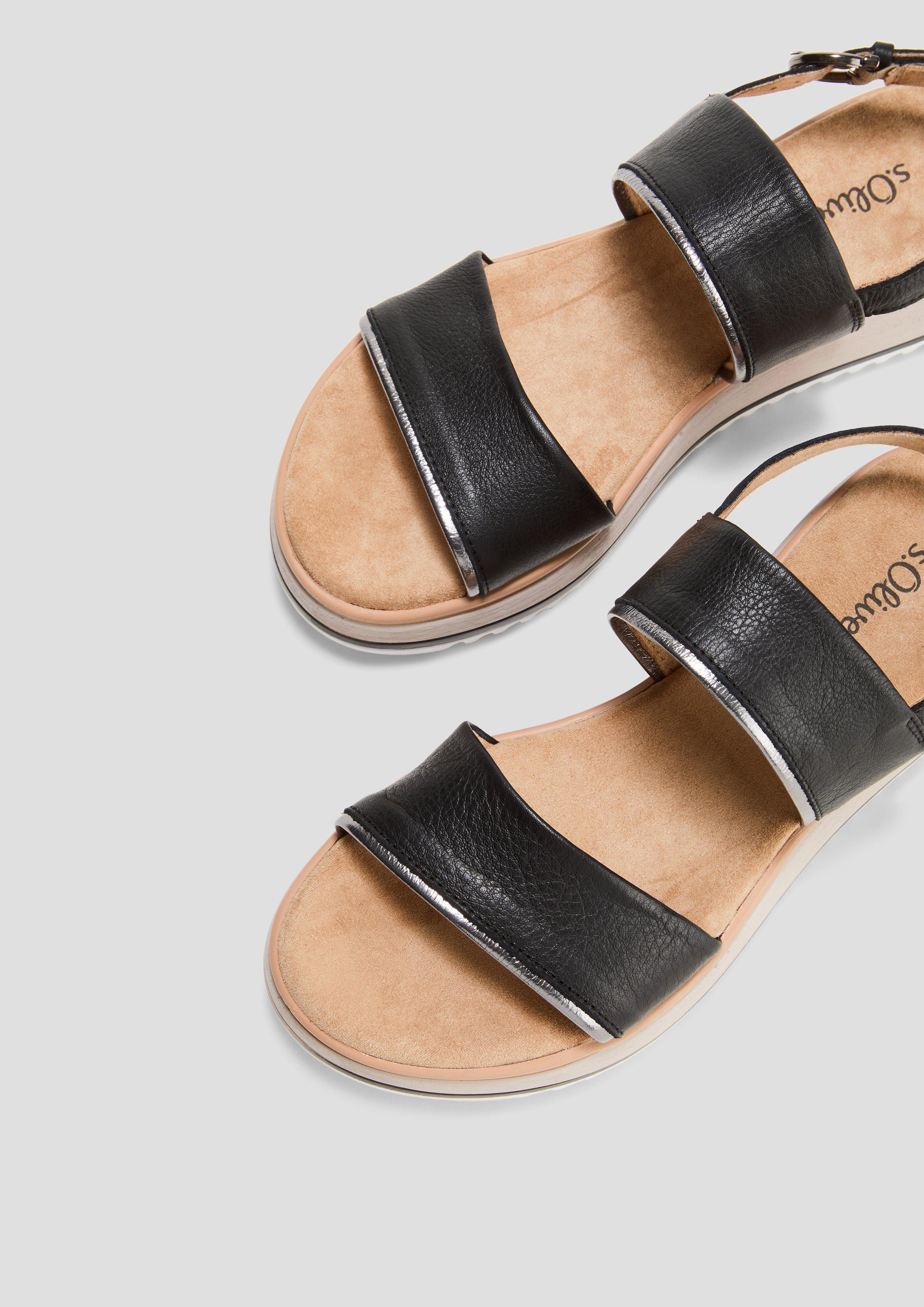 Sandalen mit Lederriemen  6009147-001