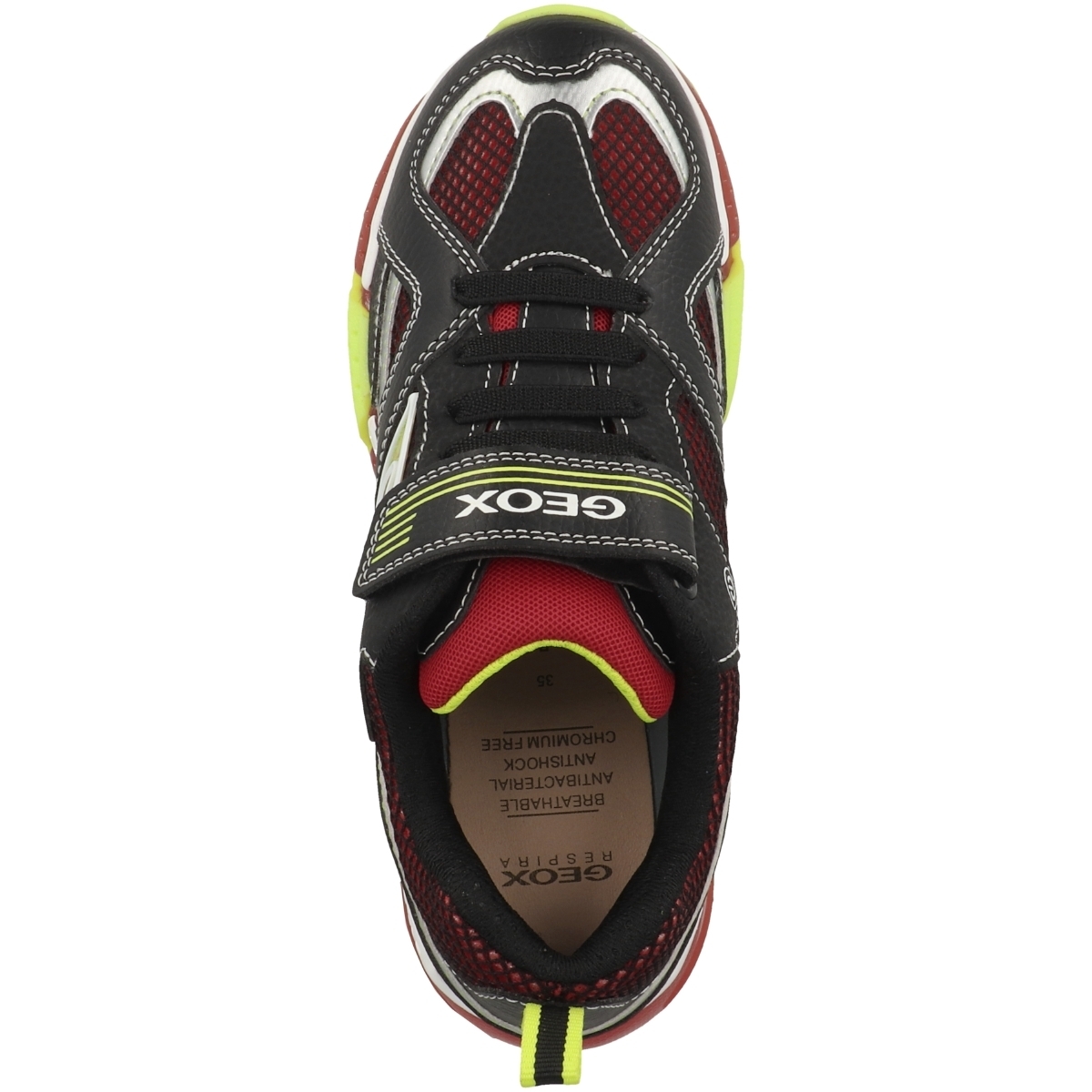 Geox J Bayonyc B. A Sneaker Low schwarz
